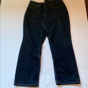 Coldwater Creek Black Flare Wide Leg Jeans